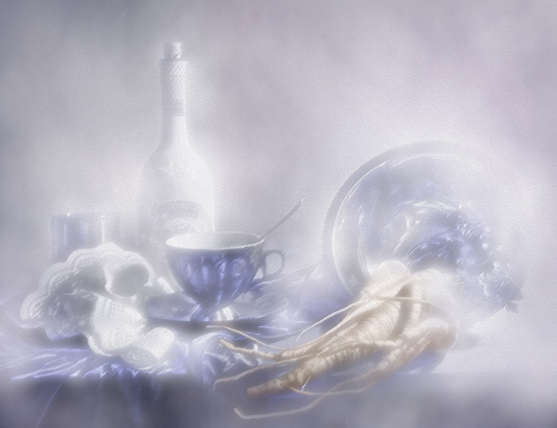 Still life with white light