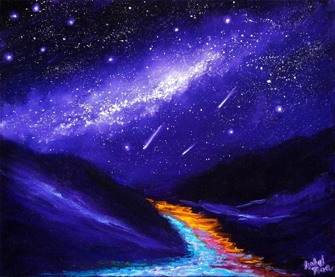 Falling of the stars