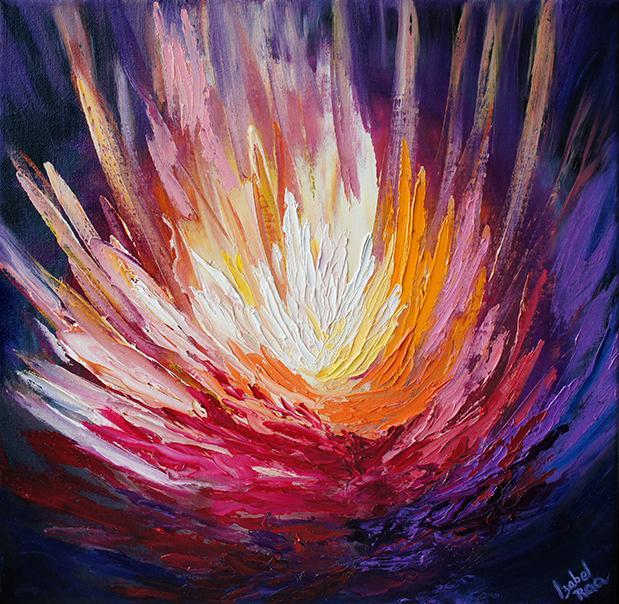 Fierycrystalline flower of liberation