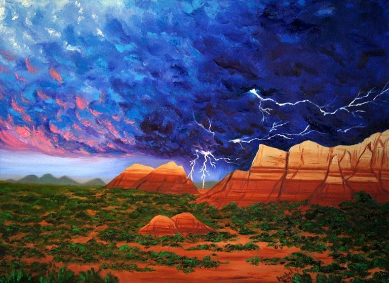 The power or view from the bell rock
