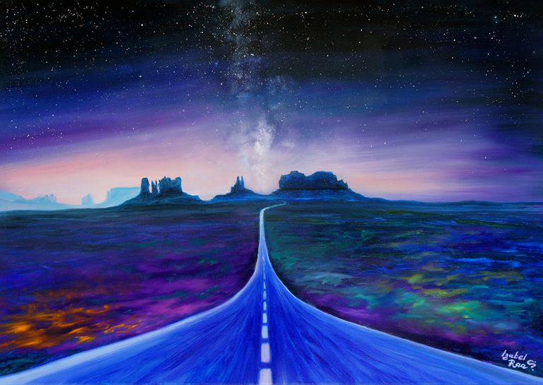 Road to Monument Valley