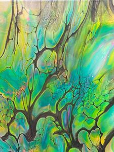 Blooming rainforest