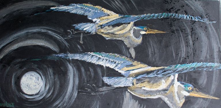 God: Everything is going to be alright ( Two Herons)