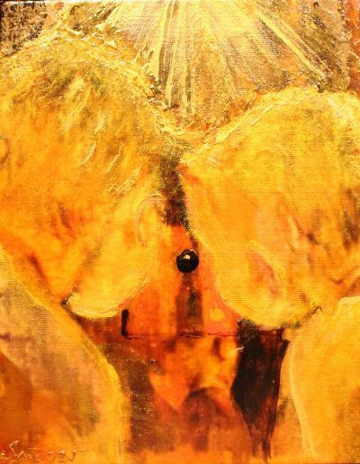 Gold series ode to cassatt joys of motherhood