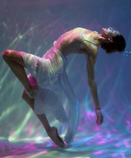Water ballet backward bend