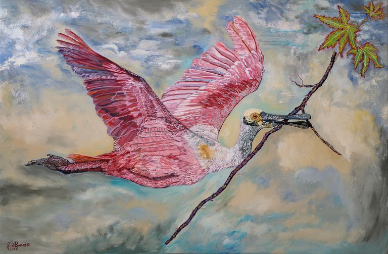 Spoonbill In A Dream