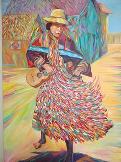 Peruvian dancer