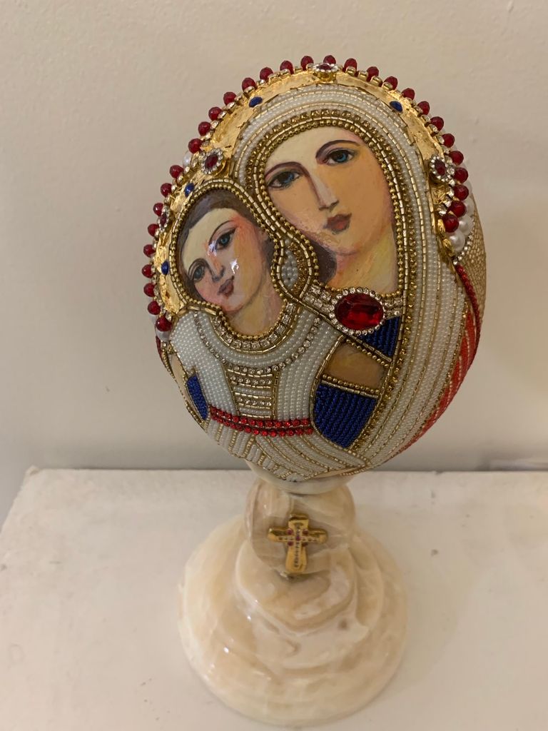 Baby Jesus with Saint Mary