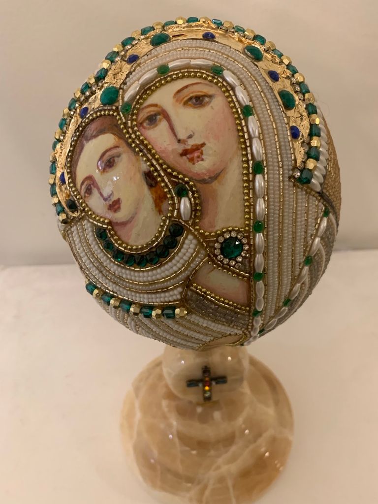 Baby Jesus and St Mary