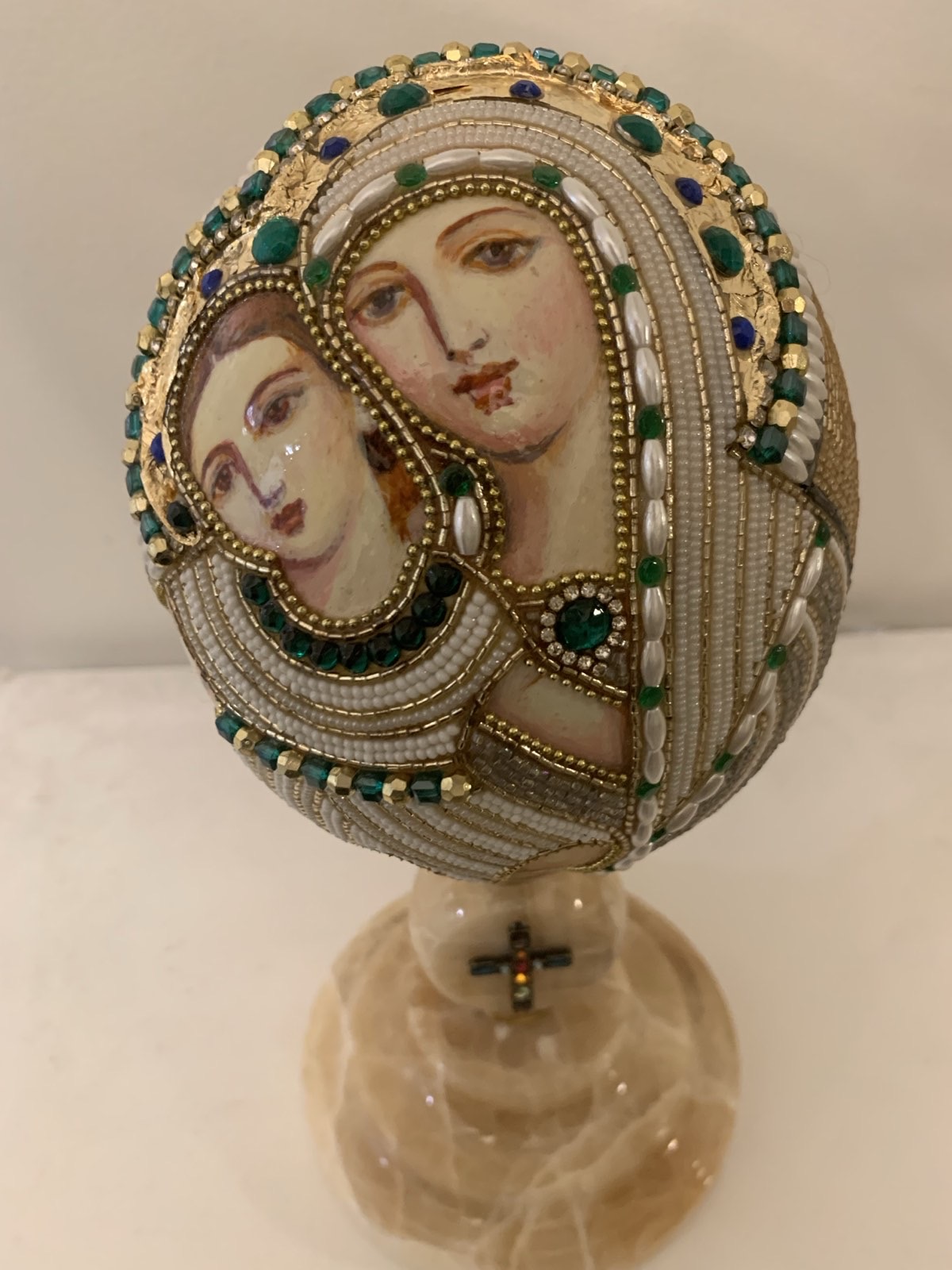 Baby Jesus and St Mary