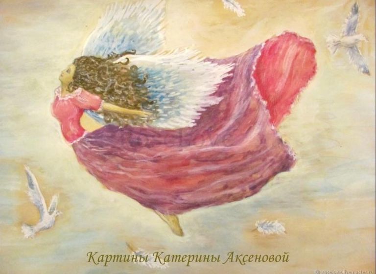 Spreading wings i flyhand enhanced giclee