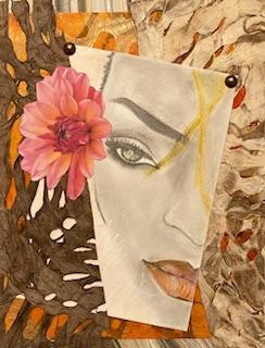 Women with flower