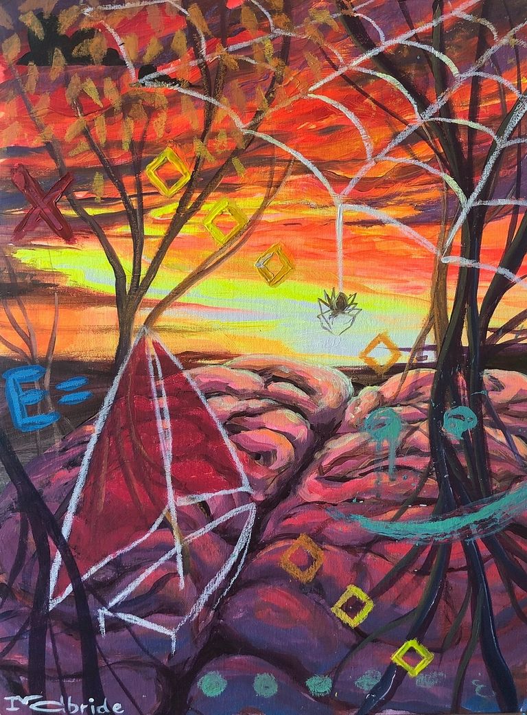 Auction Piece#22 Min Bid: 200 USD: Thought Horizons