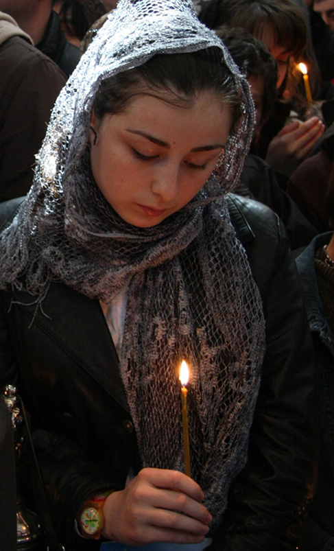 Girl with Candle