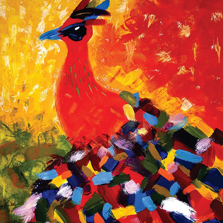 Bird of happiness