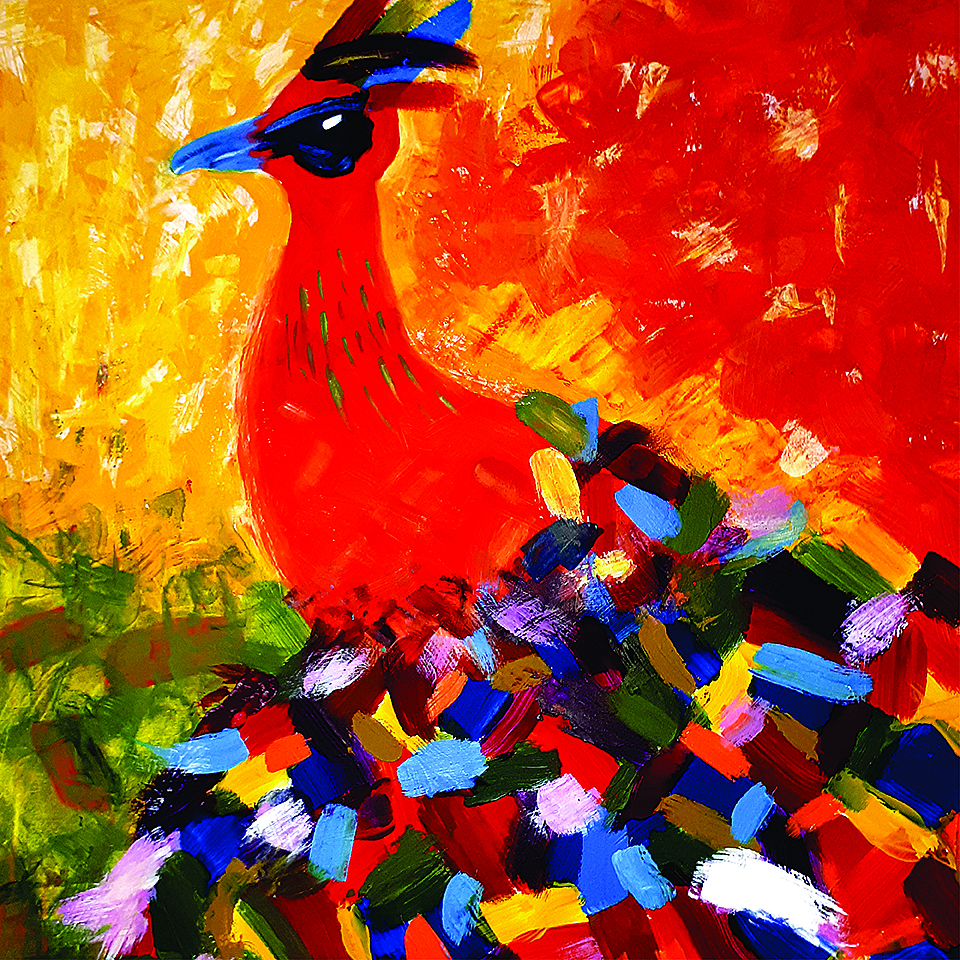 Bird of happiness