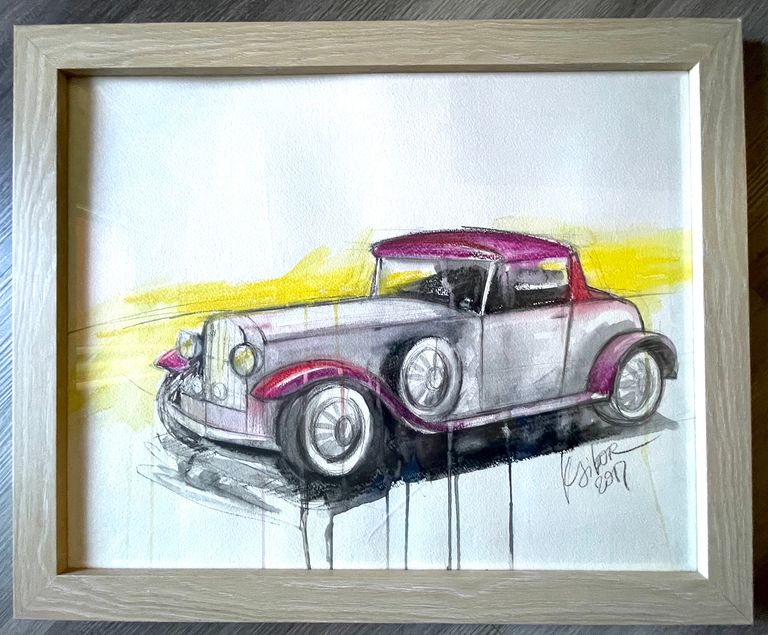 Auction Piece#23 Min Bid: 100 USD: Retro never dies