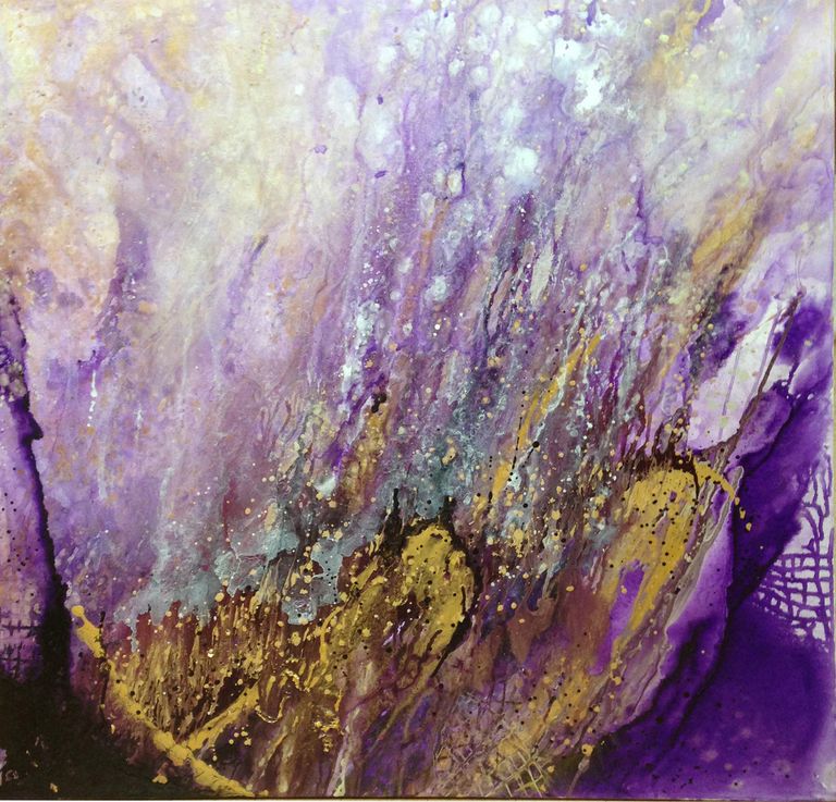 Purplish Explosion
