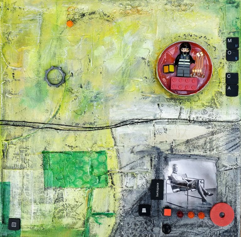 Auction Piece#14 Min Bid: 450 USD: Mindful of Contemporary Art