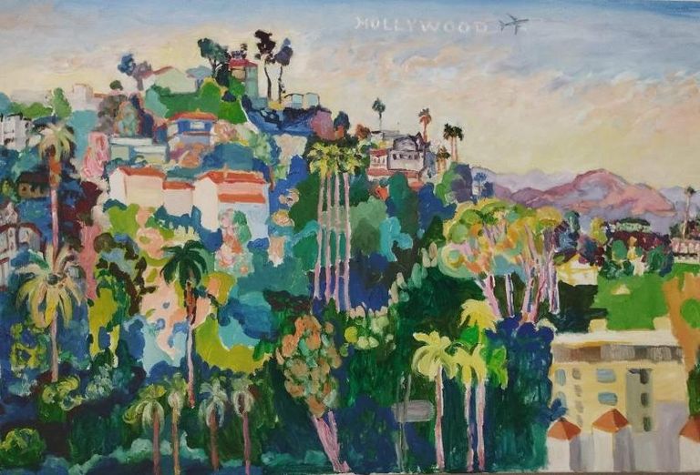 Hollywood hills
