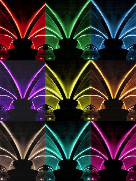 MGM Warhol Fountain