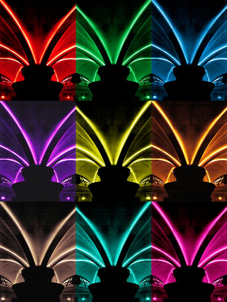 MGM Warhol Fountain