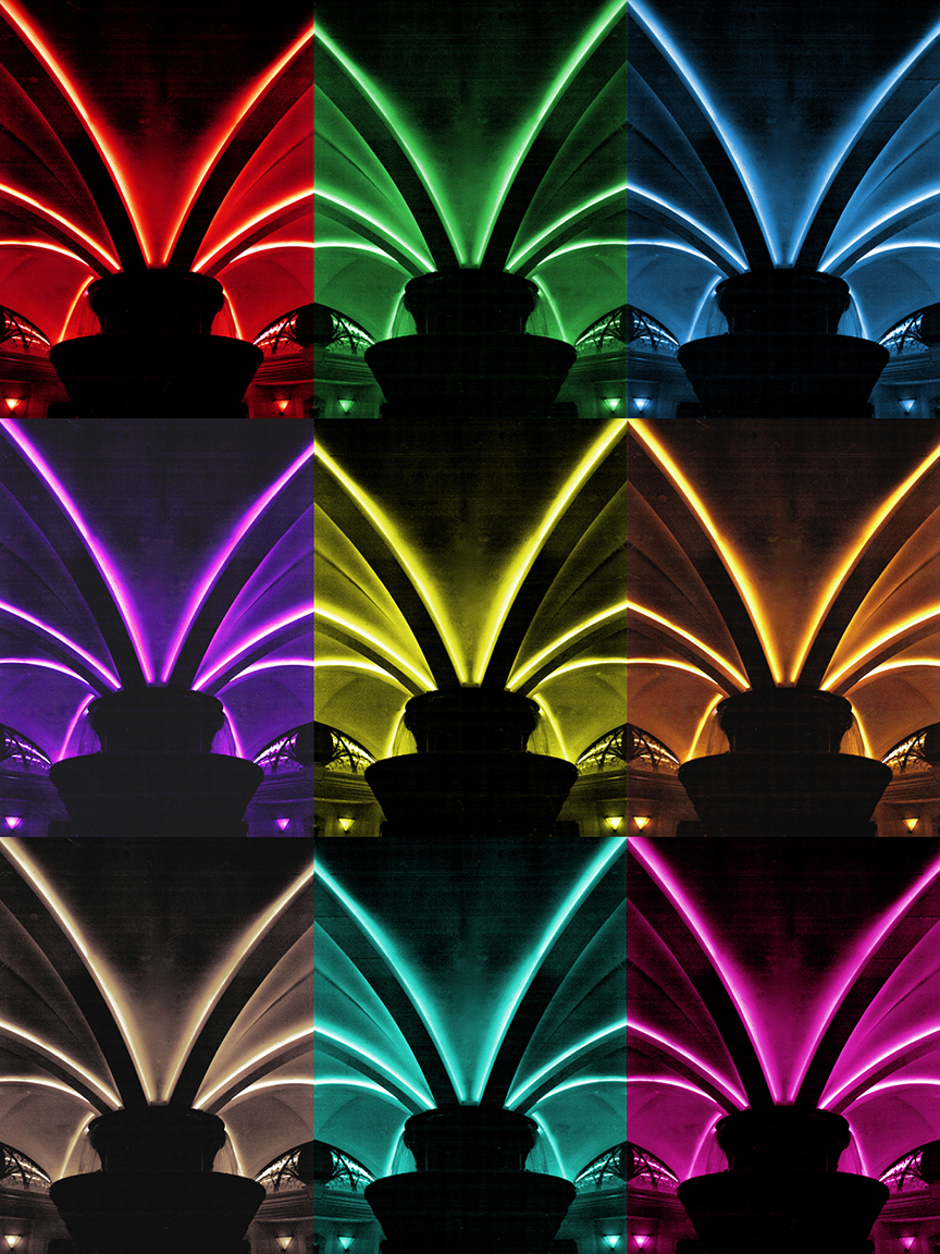 MGM Warhol Fountain