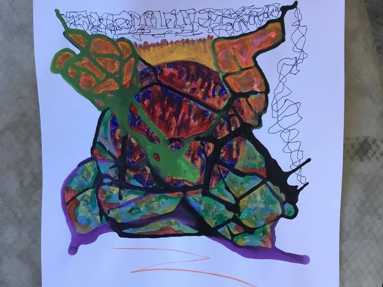 Auction Piece#27 Min Bid: 50 USD: wired that way 2