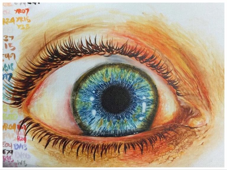 Random Eye Movement