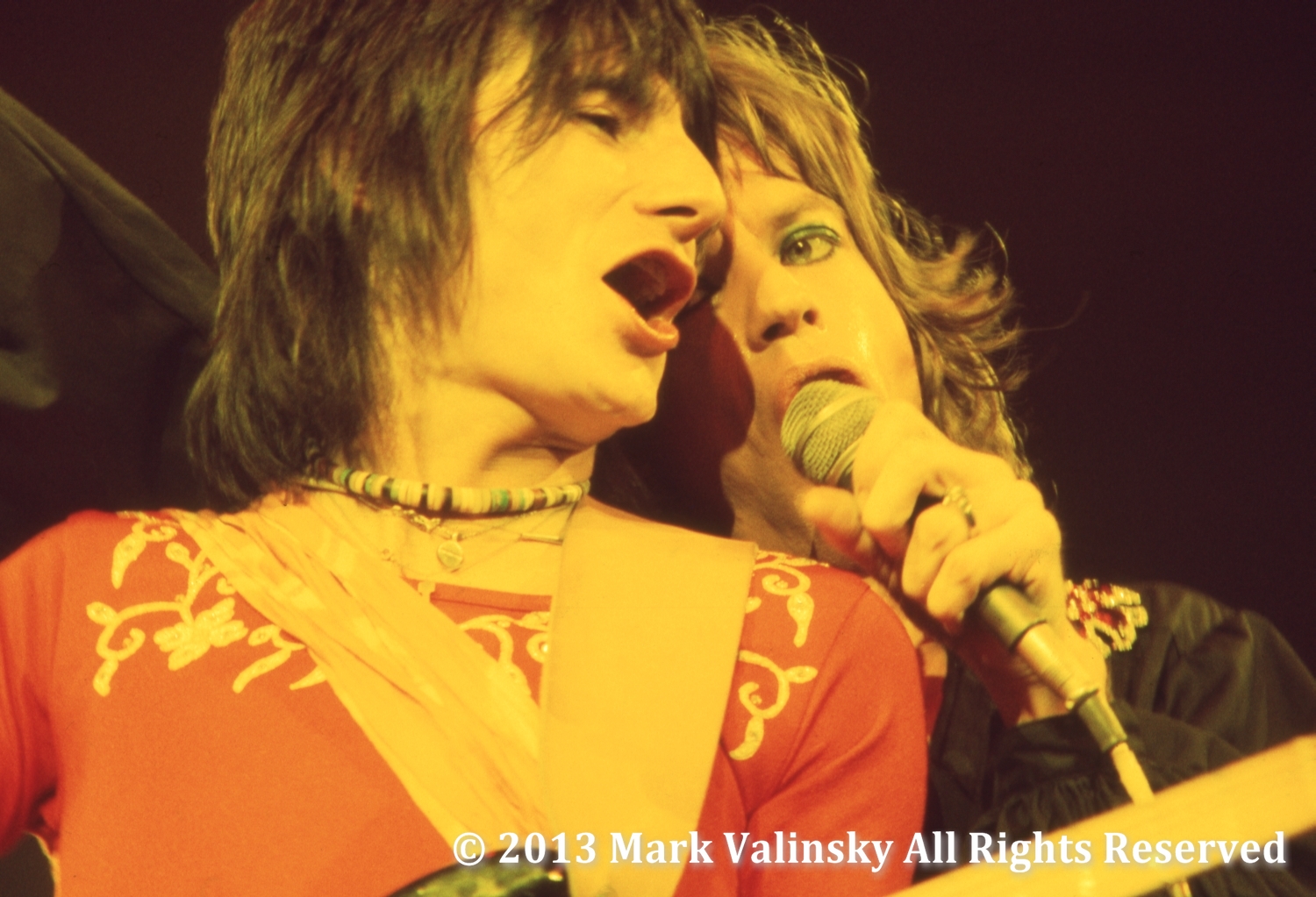 Mick Jagger Glazed Eye