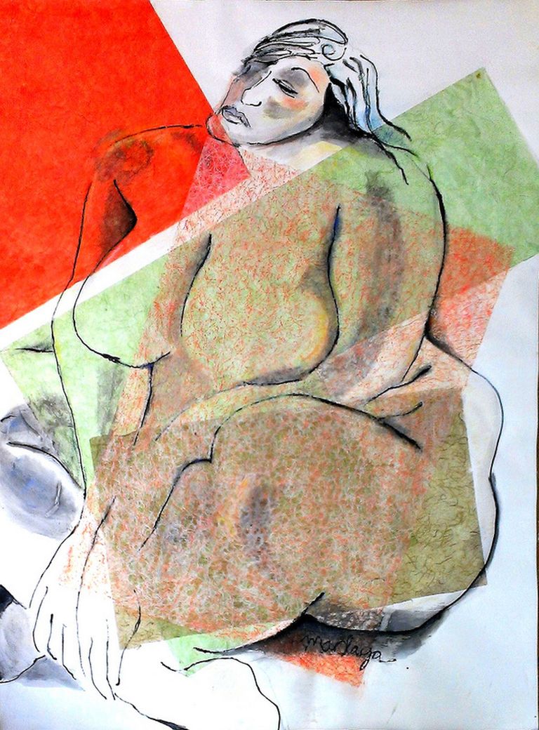 Woman with Edges