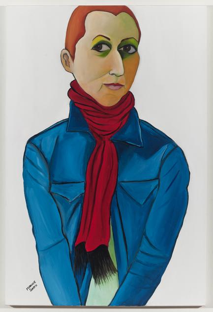 Womaninredscarf