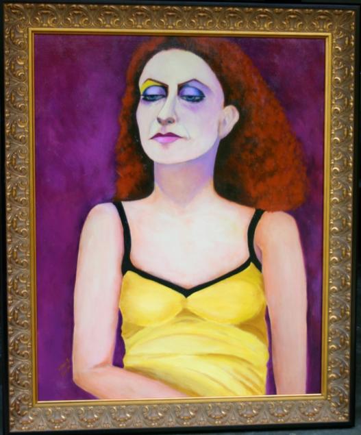 Womaninyellowslip