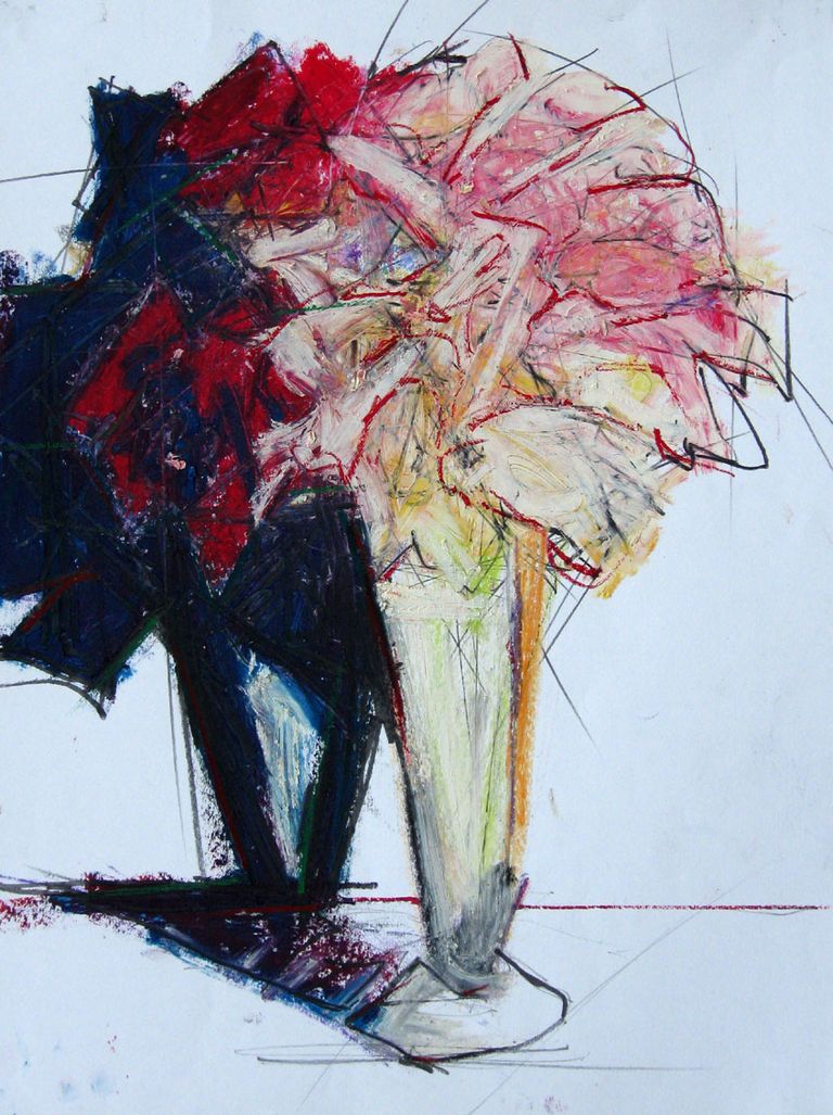 Vessel With Flower