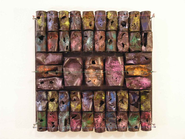 Rusted Painted Can Series 10
