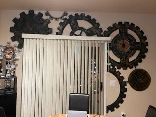 Wall gear relief