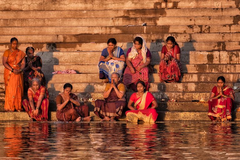 Veranasi Women in the Ganges