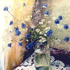 Blueand White