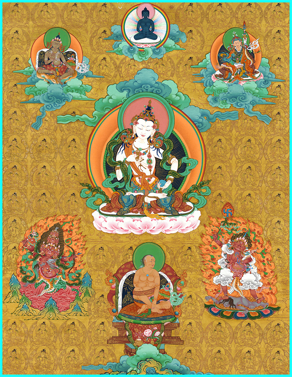 Three kaya Vajrasattva