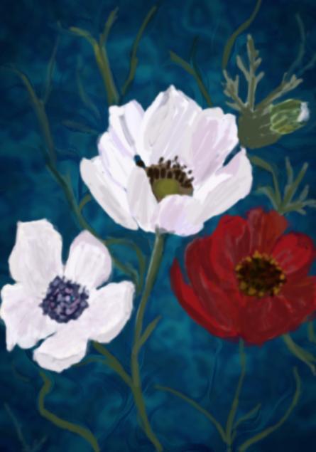 Midnight with the waltz of the flowers 1