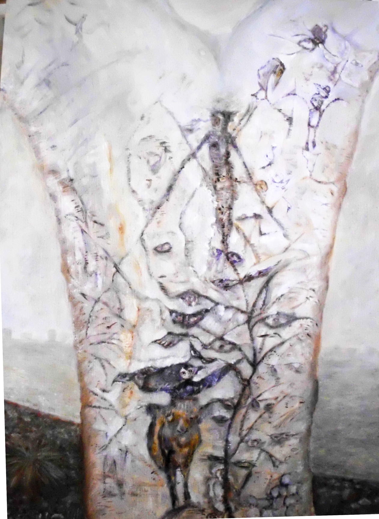 Gibbous Tree