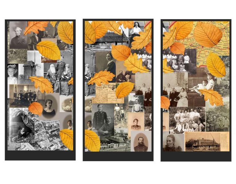 Leavesfrom My Treetriptych
