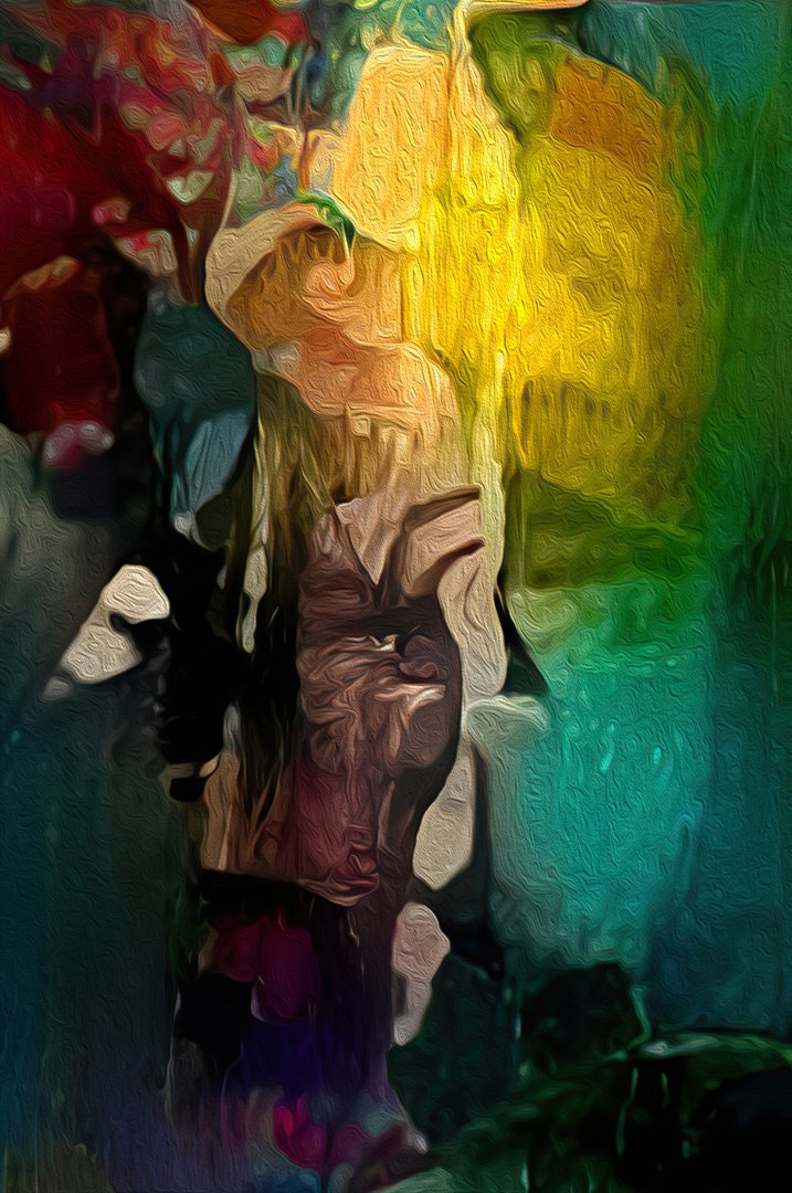 Light in a cave