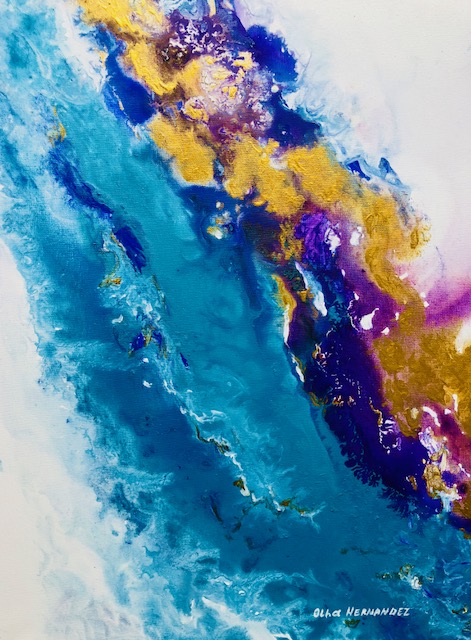 ngs and take home painting from “Ocean Breeze” collection #104