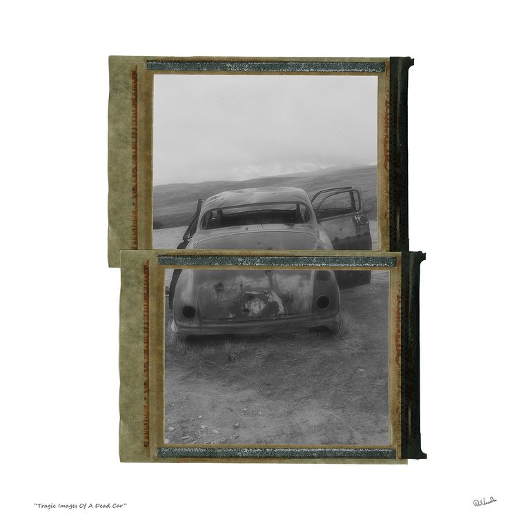 Tragic Images Of A Dead Car