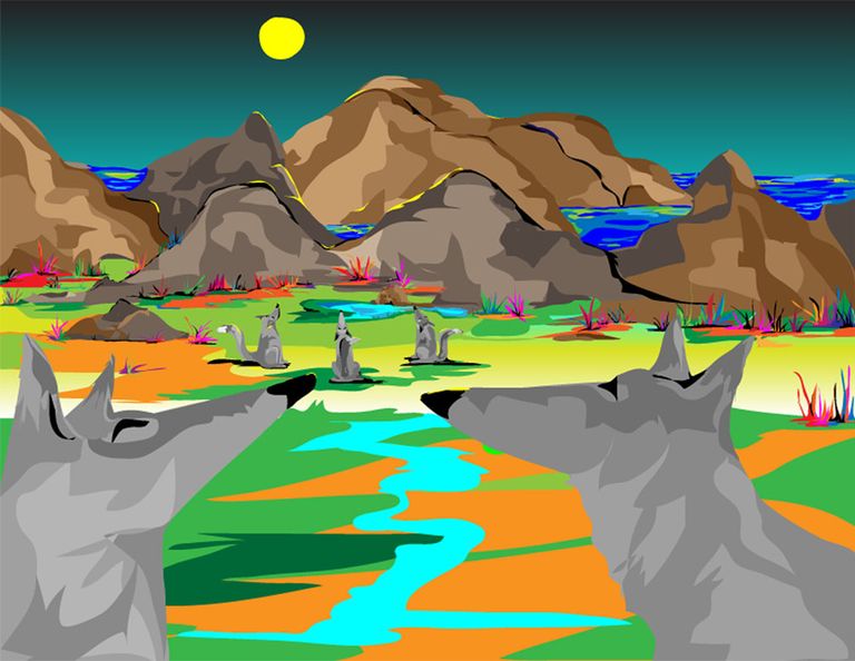 Mountains are singing