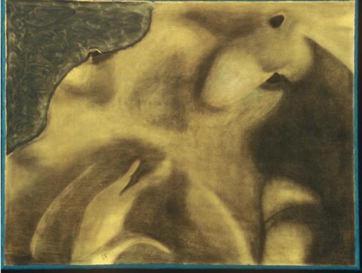 Turninginwardfiguremixedoncanvas30x401999