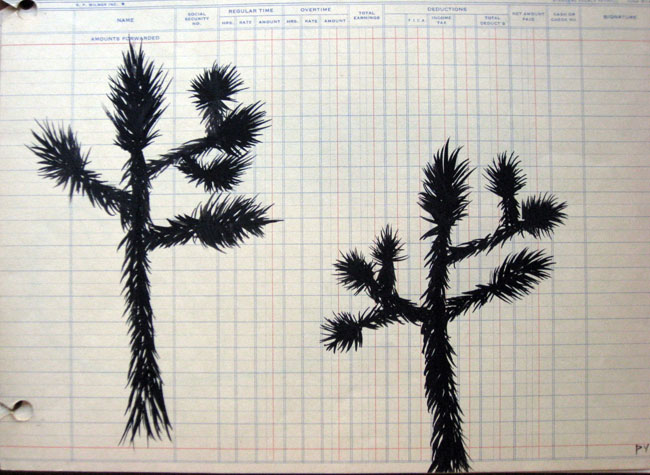 Two Small Joshua Trees