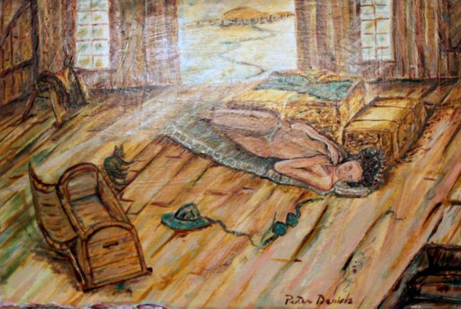 Womaninthebarn