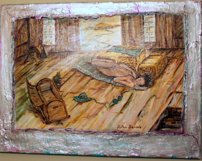Woman In The Barn